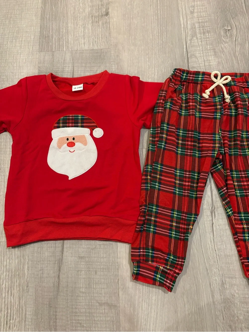 Toddler Boutique Boy Christmas Pants Set..18-24M